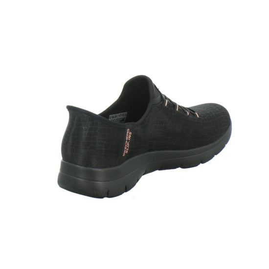 Skechers Slip Ins Schnürhalbschuhe Schwarz
