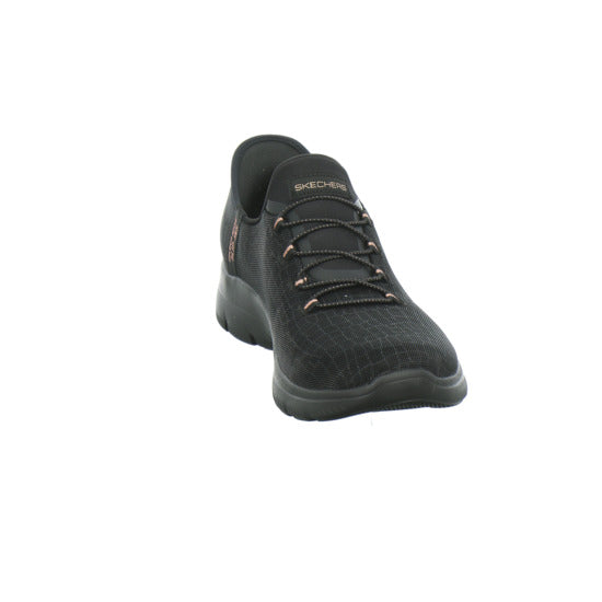 Skechers Slip Ins Schnürhalbschuhe Schwarz