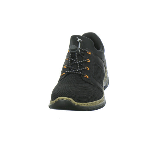 Rieker Schnürhalbschuhe Schwarz