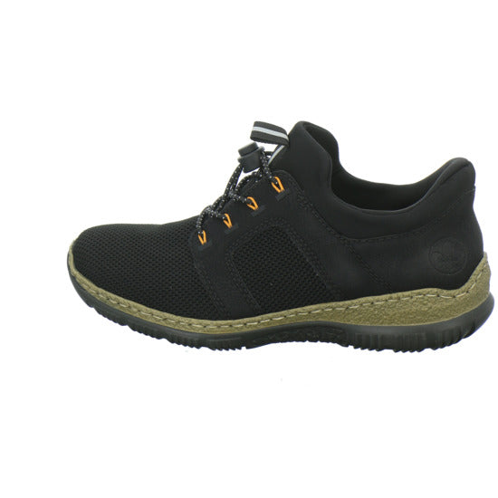Rieker Schnürhalbschuhe Schwarz