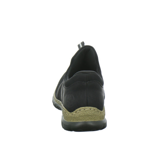Rieker Schnürhalbschuhe Schwarz