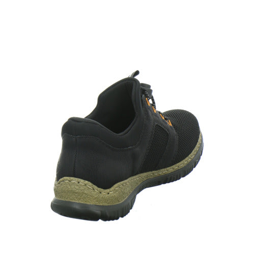 Rieker Schnürhalbschuhe Schwarz