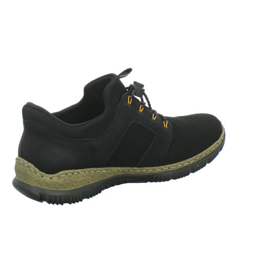Rieker Schnürhalbschuhe Schwarz