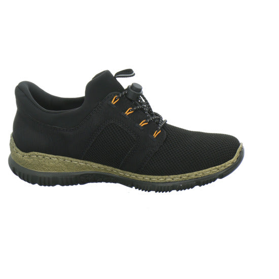 Rieker Schnürhalbschuhe Schwarz