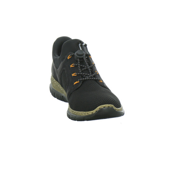 Rieker Schnürhalbschuhe Schwarz