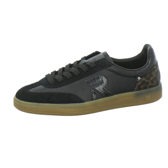 Rieker Schnürhalbschuhe Schwarz
