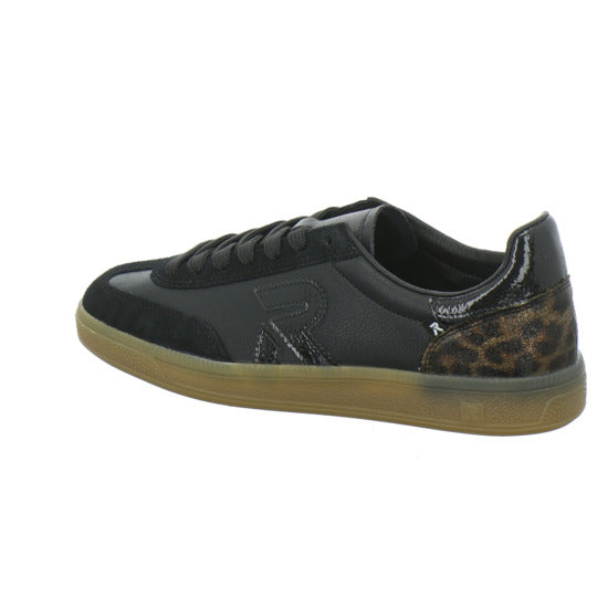 Rieker Schnürhalbschuhe Schwarz