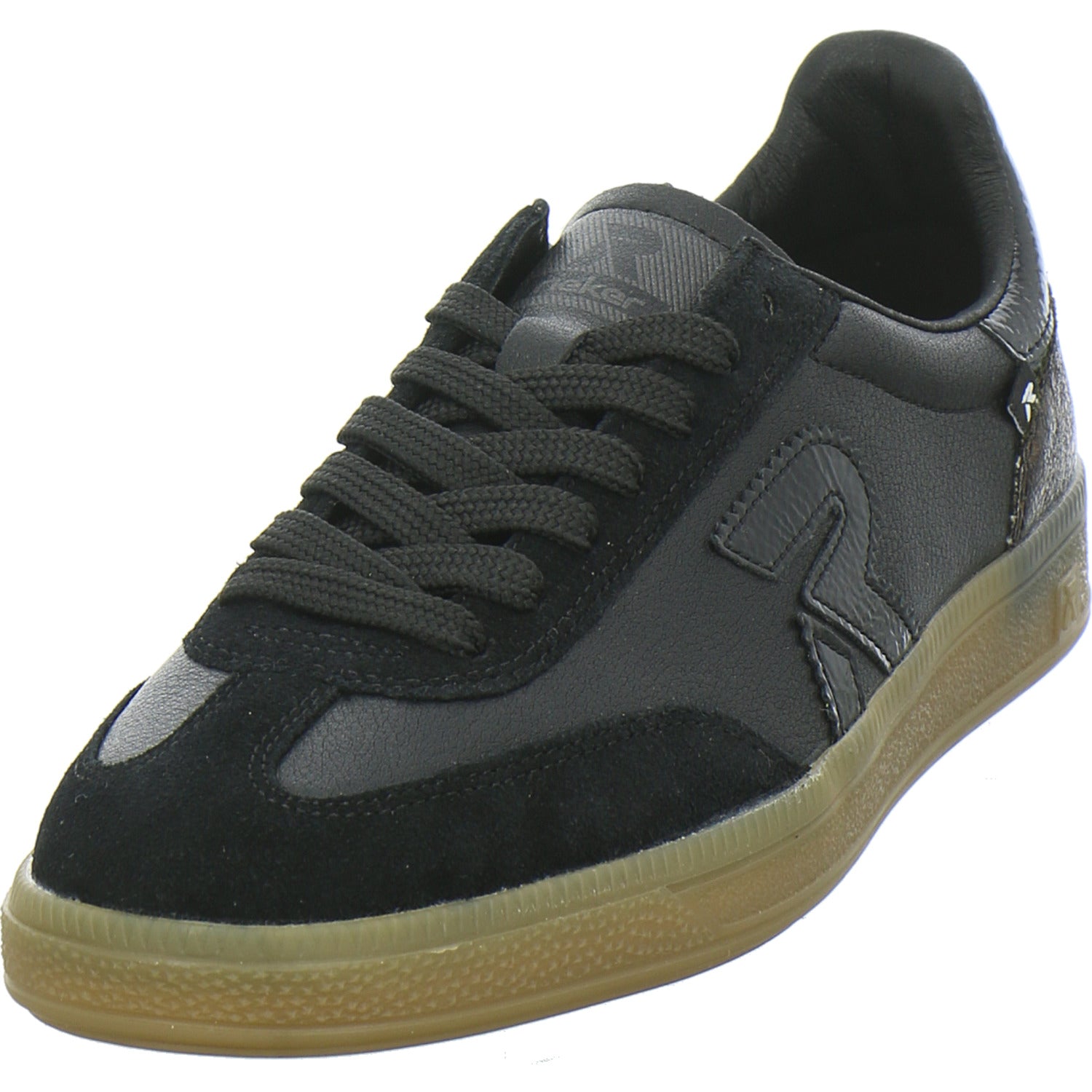 Rieker Schnürhalbschuhe Schwarz