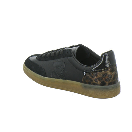Rieker Schnürhalbschuhe Schwarz