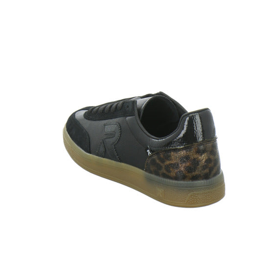 Rieker Schnürhalbschuhe Schwarz