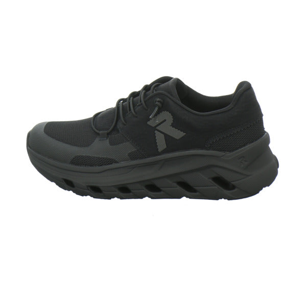Rieker Schnürhalbschuhe Schwarz