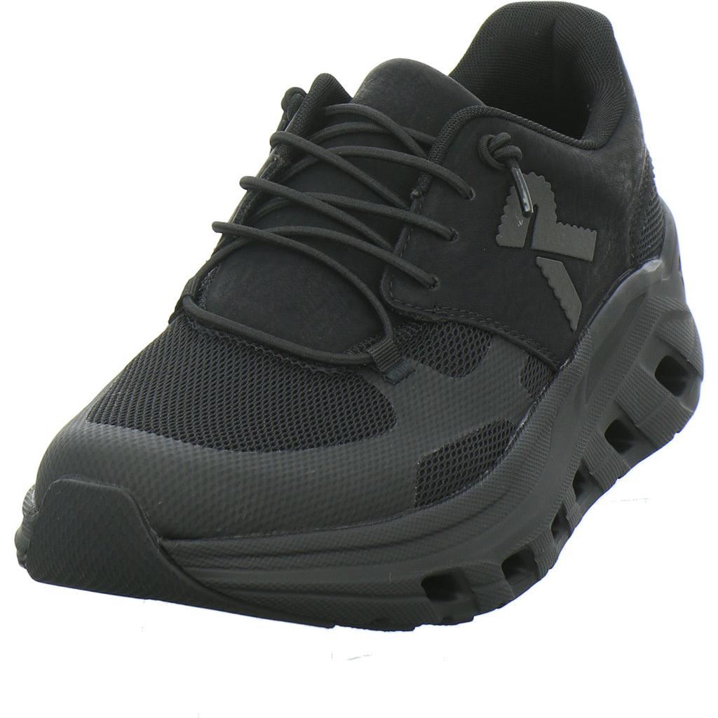 Rieker Schnürhalbschuhe Schwarz