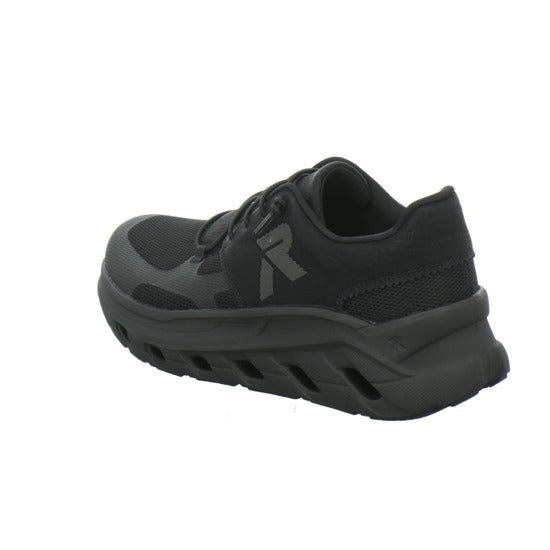 Rieker Schnürhalbschuhe Schwarz