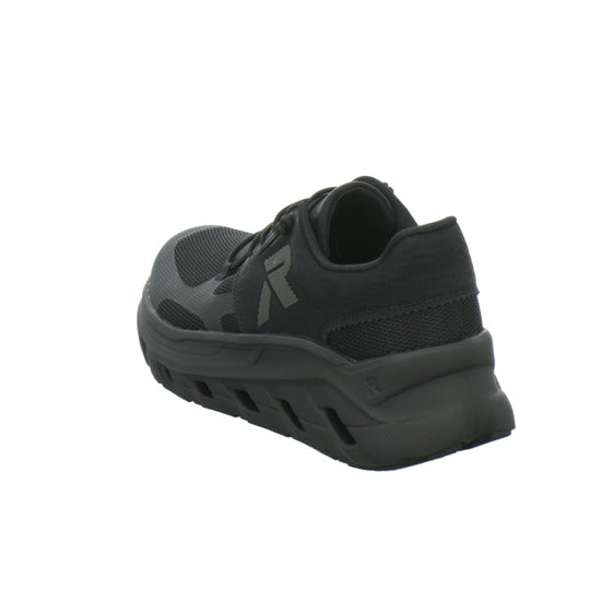 Rieker Schnürhalbschuhe Schwarz
