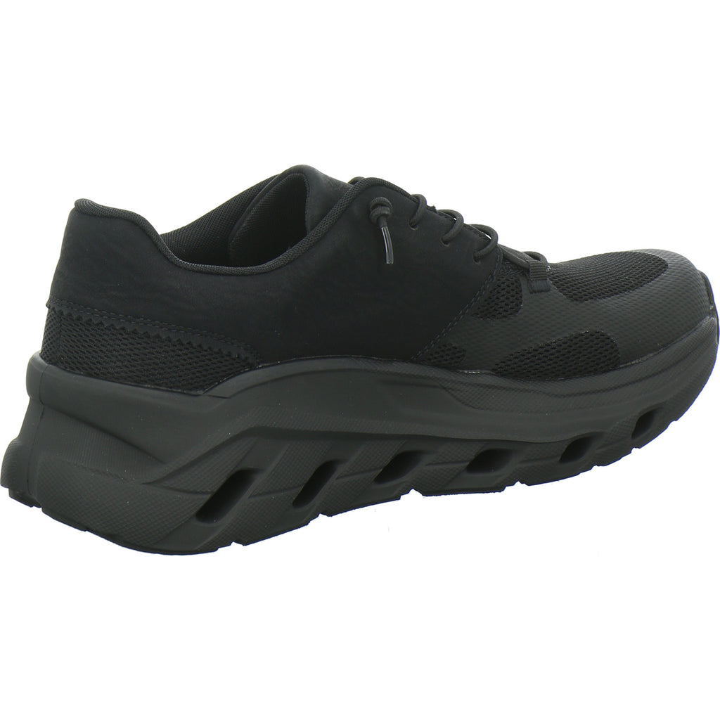 Rieker Schnürhalbschuhe Schwarz