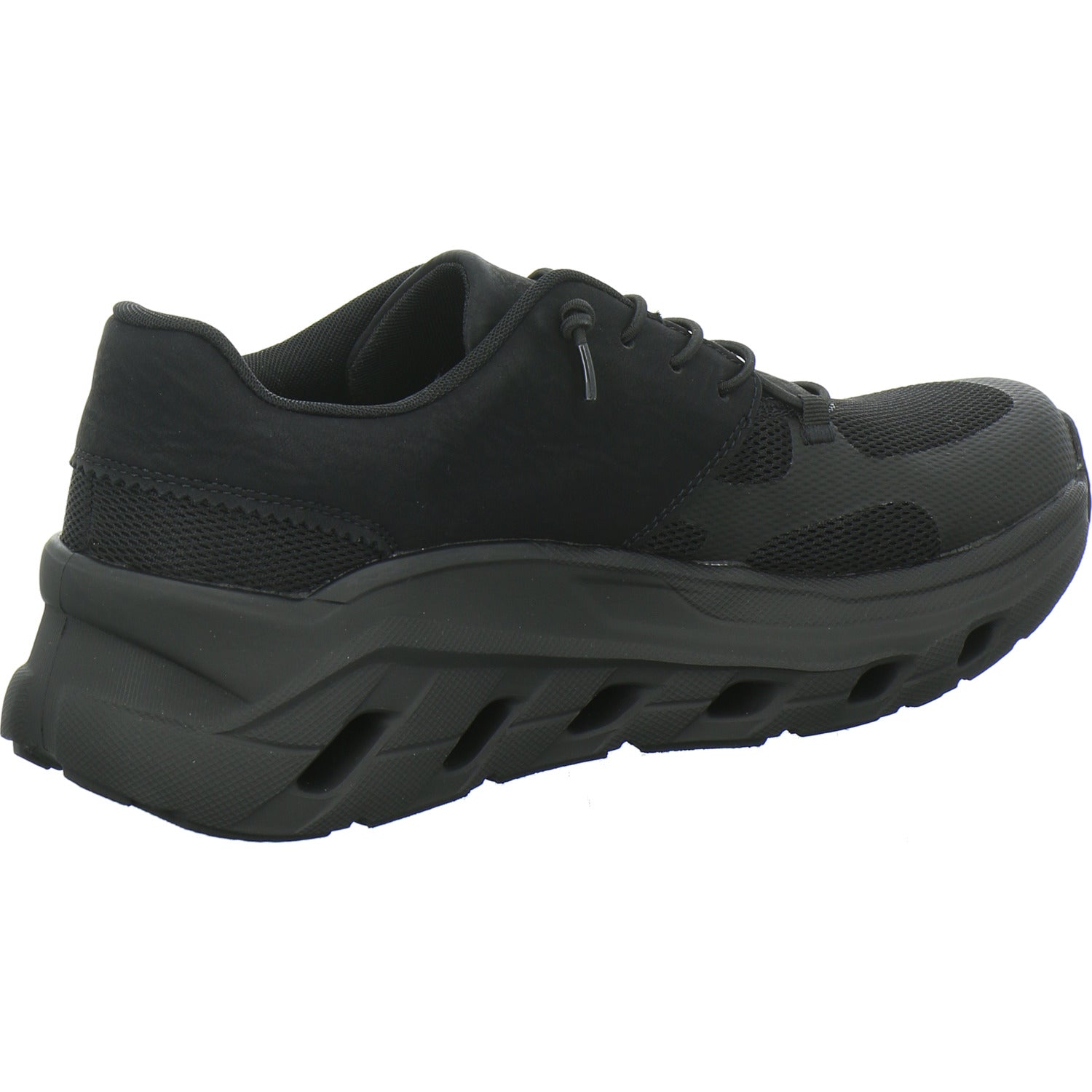 Rieker Schnürhalbschuhe Schwarz