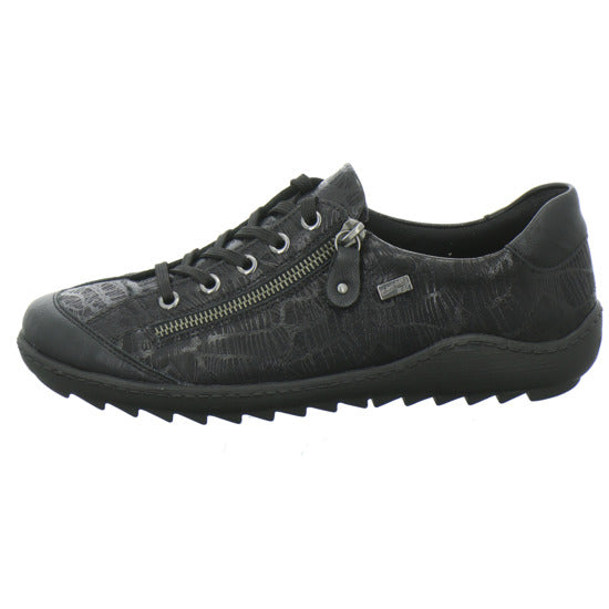 Remonte Schnürhalbschuhe Schwarz
