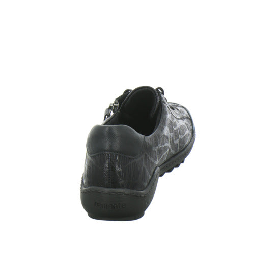 Remonte Schnürhalbschuhe Schwarz