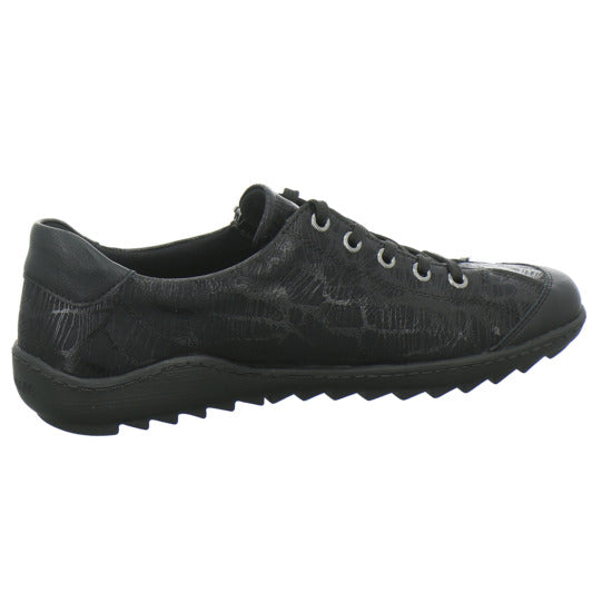 Remonte Schnürhalbschuhe Schwarz