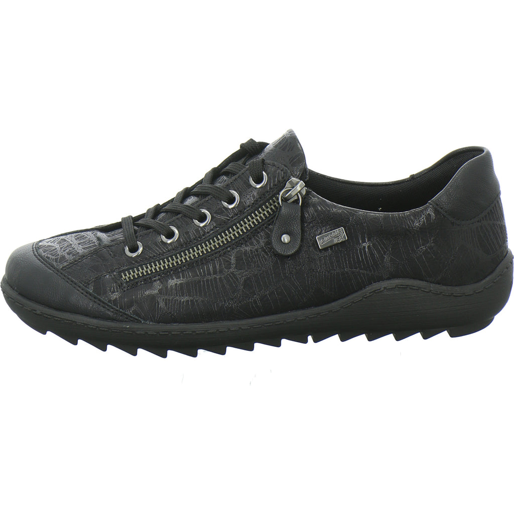 Remonte Schnürhalbschuhe Schwarz