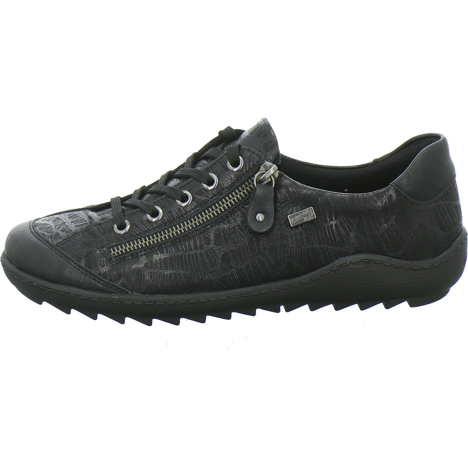 Remonte Schnürhalbschuhe Schwarz