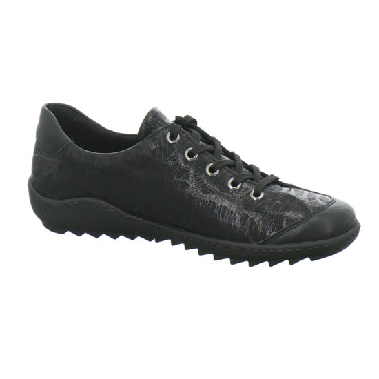 Remonte Schnürhalbschuhe Schwarz