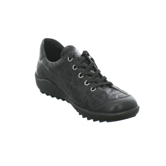 Remonte Schnürhalbschuhe Schwarz