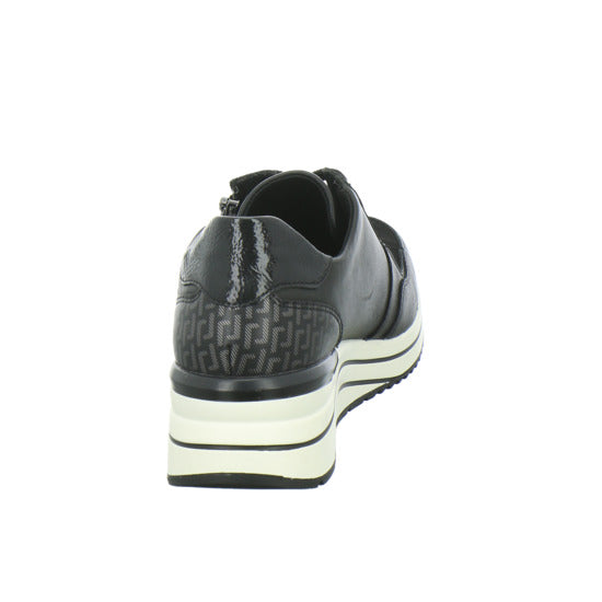 Remonte Schnürhalbschuhe Schwarz