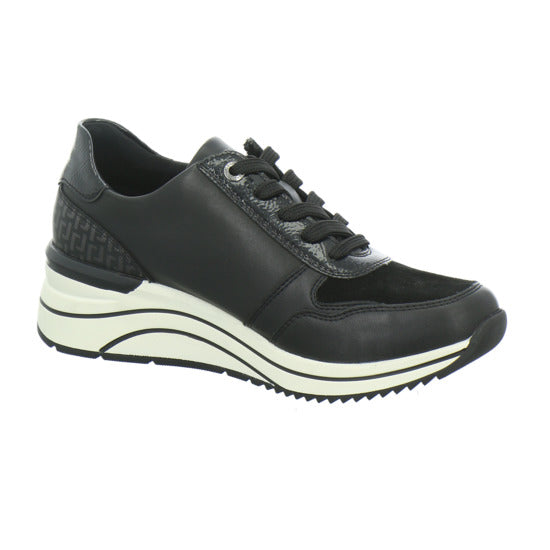 Remonte Schnürhalbschuhe Schwarz