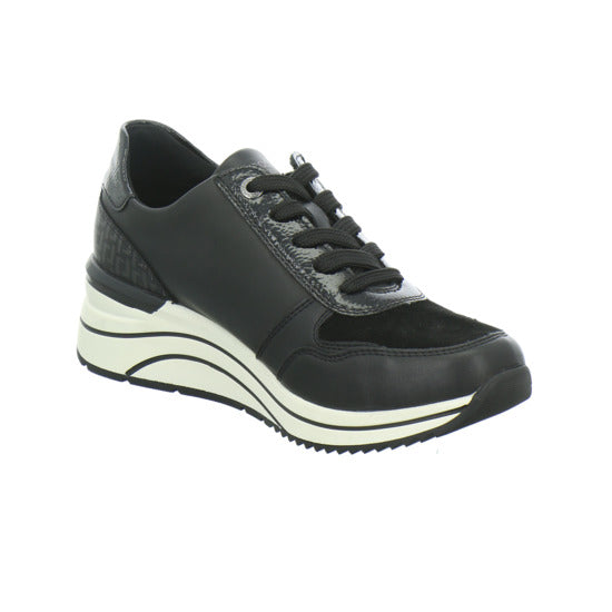 Remonte Schnürhalbschuhe Schwarz