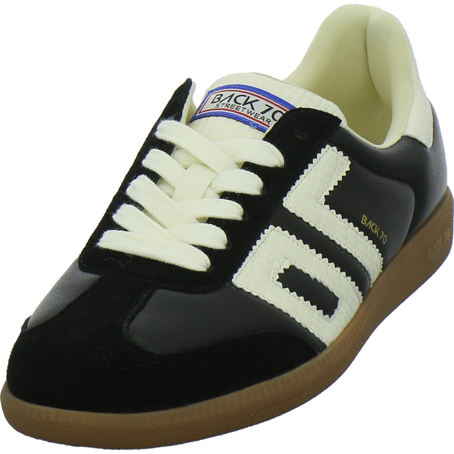 Back 70 Schnürhalbschuhe Schwarz