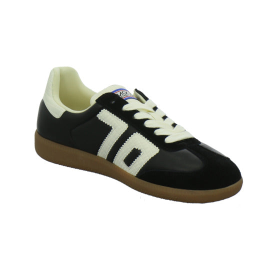 Back 70 Schnürhalbschuhe Schwarz