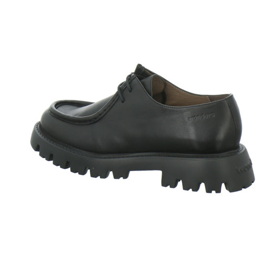 Wonders Schnürhalbschuhe Schwarz