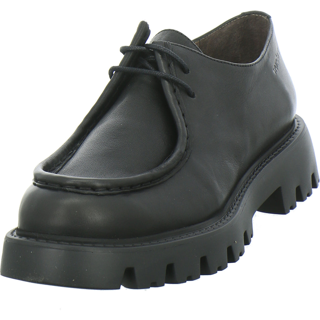 Wonders Schnürhalbschuhe Schwarz