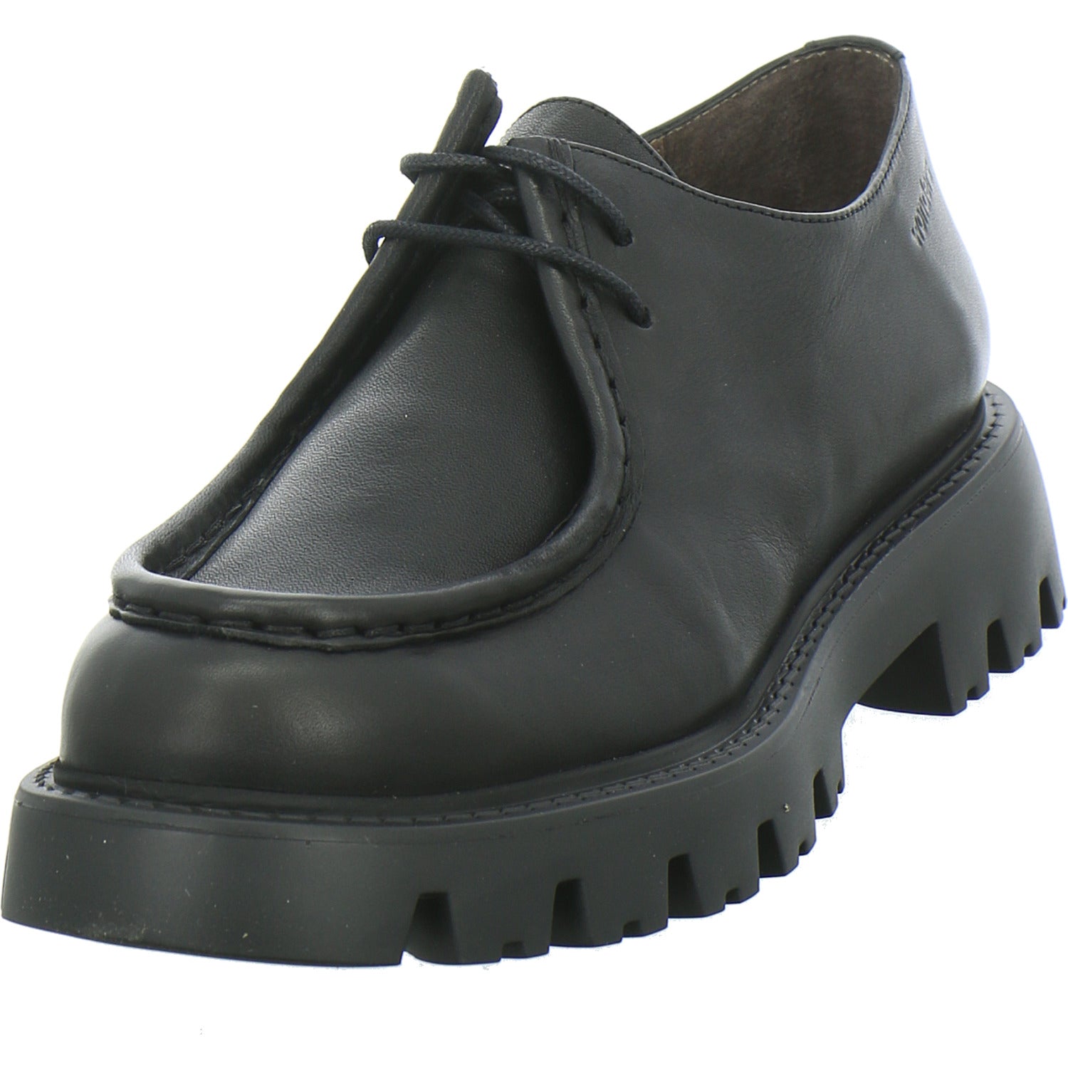 Wonders Schnürhalbschuhe Schwarz