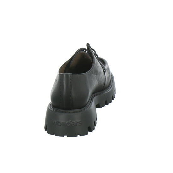 Wonders Schnürhalbschuhe Schwarz