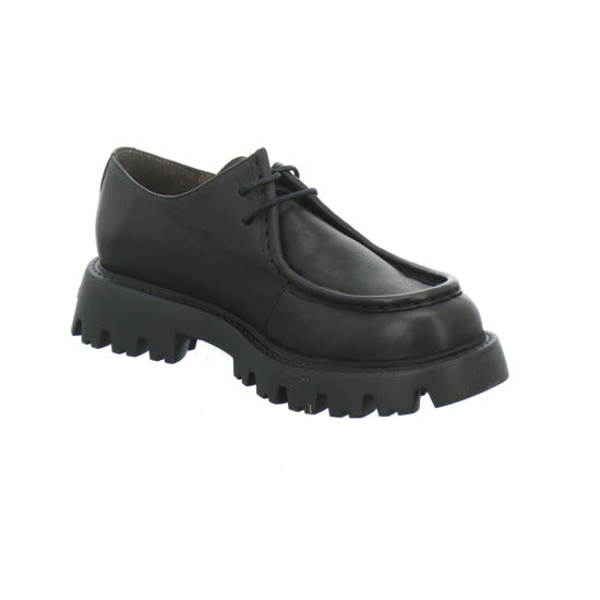 Wonders Schnürhalbschuhe Schwarz
