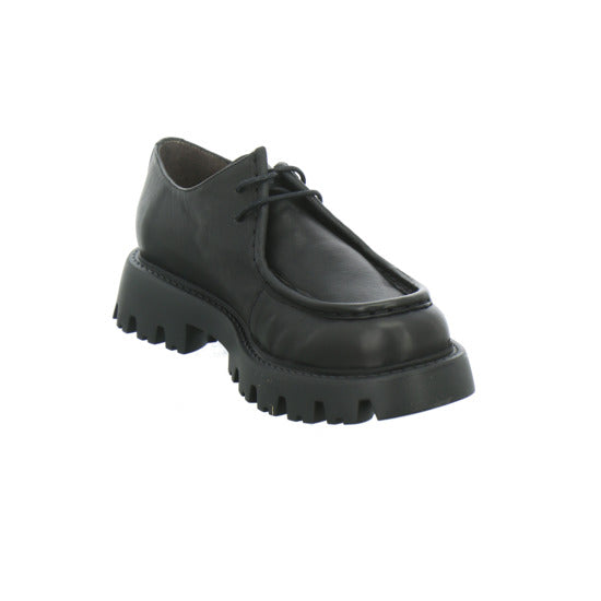 Wonders Schnürhalbschuhe Schwarz