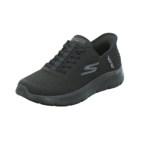 Skechers Sneaker Damen Go Walk Slip Ins Schwarz