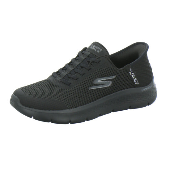 Skechers Sneaker Damen Go Walk Slip Ins Schwarz