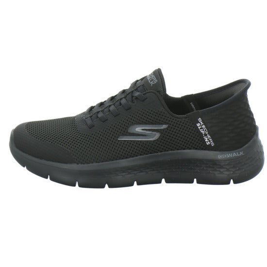 Skechers Sneaker Damen Go Walk Slip Ins Schwarz