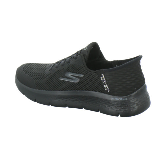 Skechers Sneaker Damen Go Walk Slip Ins Schwarz