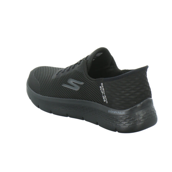 Skechers Sneaker Damen Go Walk Slip Ins Schwarz