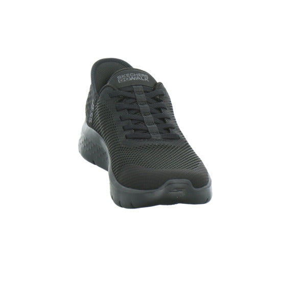 Skechers Sneaker Damen Go Walk Slip Ins Schwarz