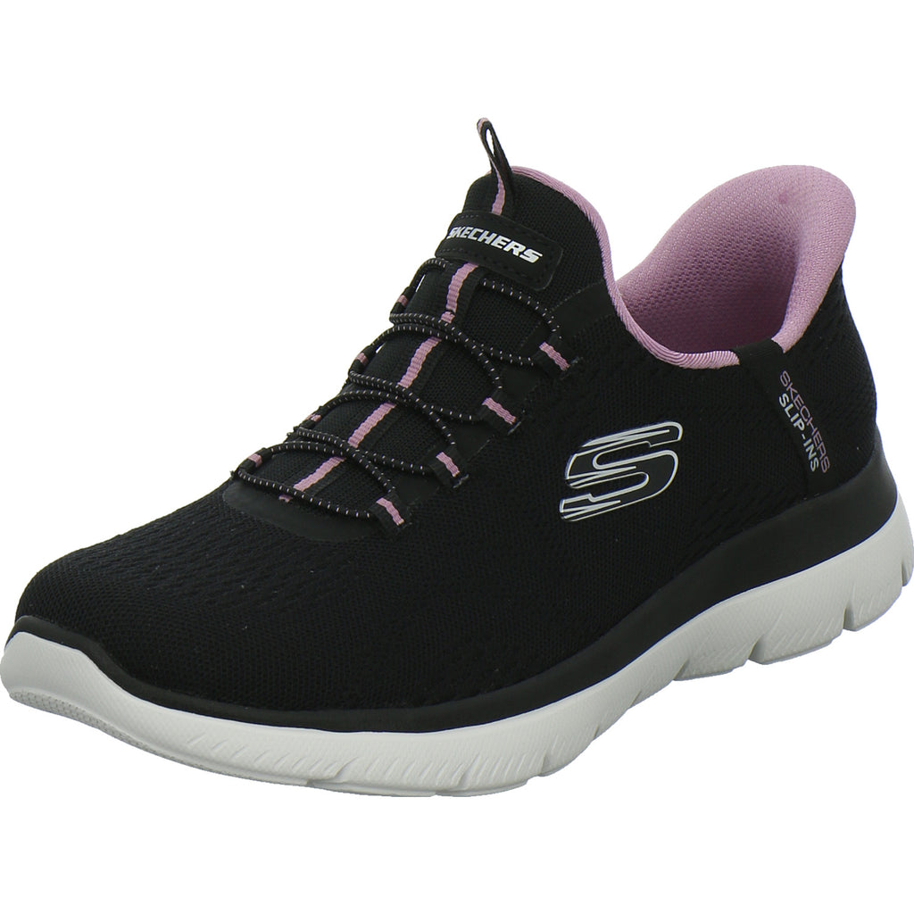 Skechers Sneaker Damen Summits Slip Ins Schwarz