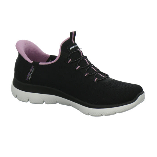 Skechers Sneaker Damen Summits Slip Ins Schwarz