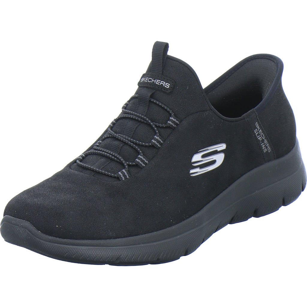 Skechers Sneaker Damen Summits Slip-Ins Schwarz