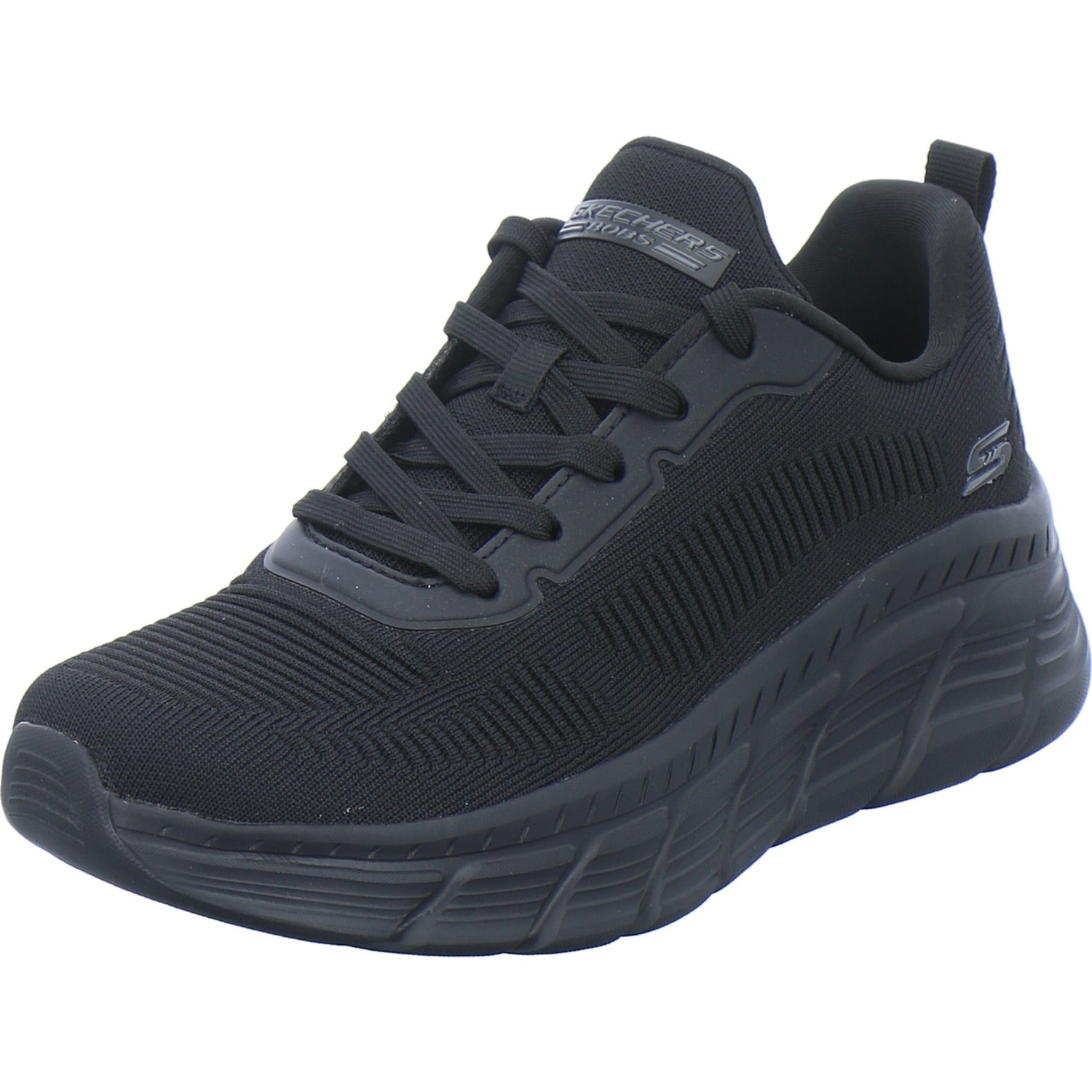 Skechers Sneaker Damen Bobs Flying Hi Schwarz