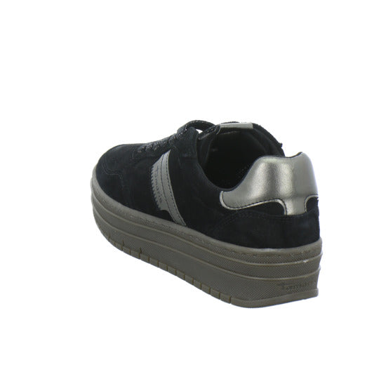 Tamaris Schnürhalbschuhe Schwarz-kombi - 360° Ansicht