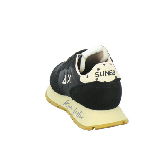 SUN68 Ally Vintage Schnürhalbschuhe Schwarz-kombi - 360° Ansicht